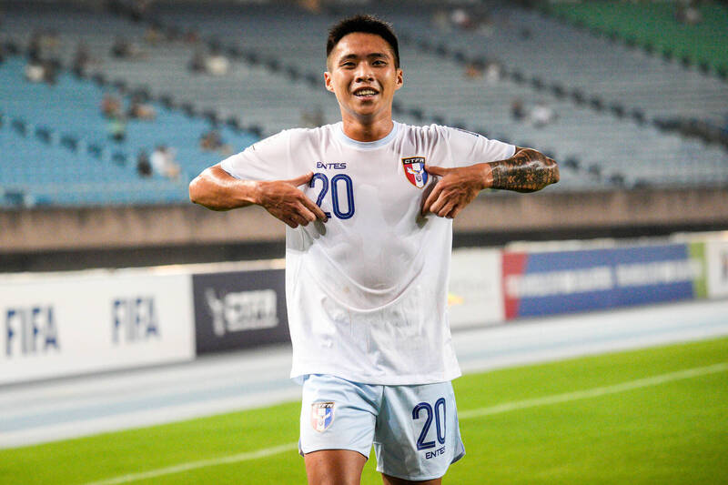 2026世足-外圍賽:亞洲區第3輪 賽況整理 4 2026世足-外圍賽:亞洲區第3輪 賽況整理 台灣男足游家煌。(足協提供)