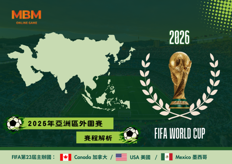 2025年亞洲區外圍賽-賽程解析